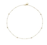 Halskette Chantecler Dame CAPRI  in Gelbgold Diamante 37887